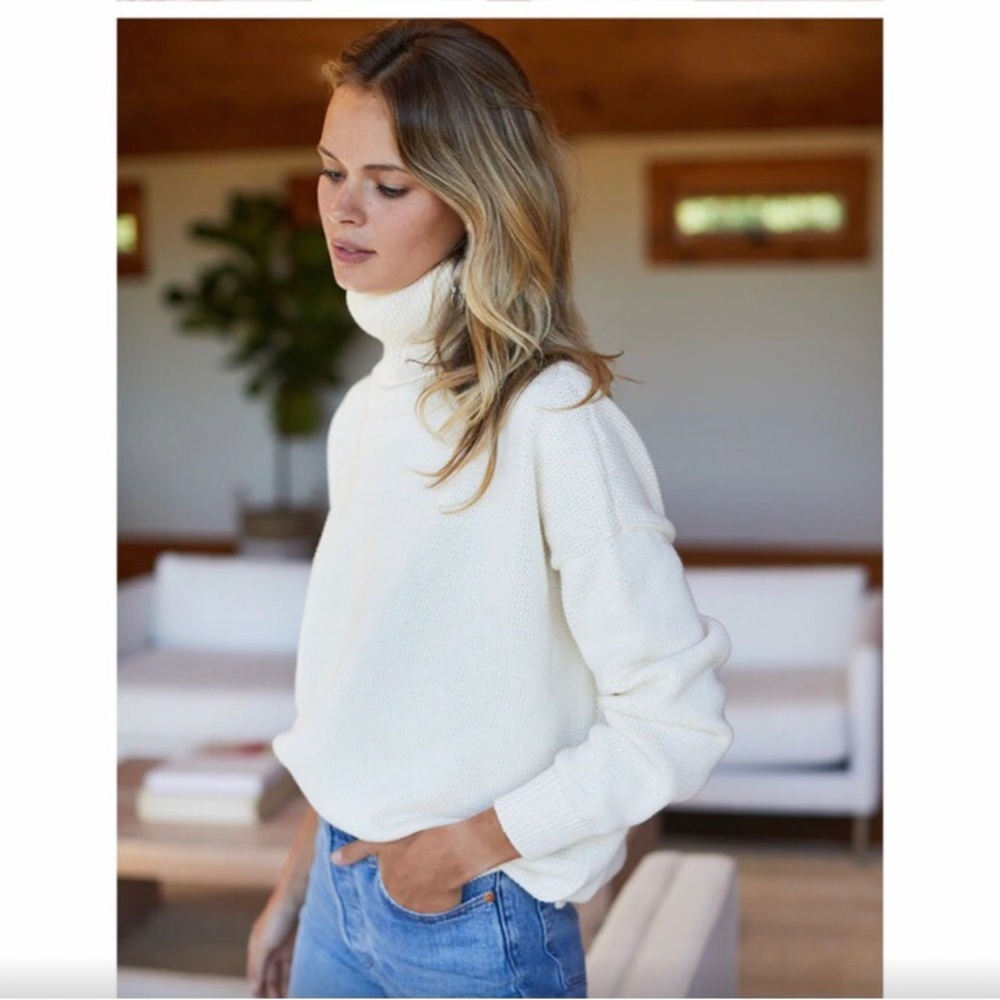 Emerson Fry Carolyn Turtleneck Sweater Organic Cotton